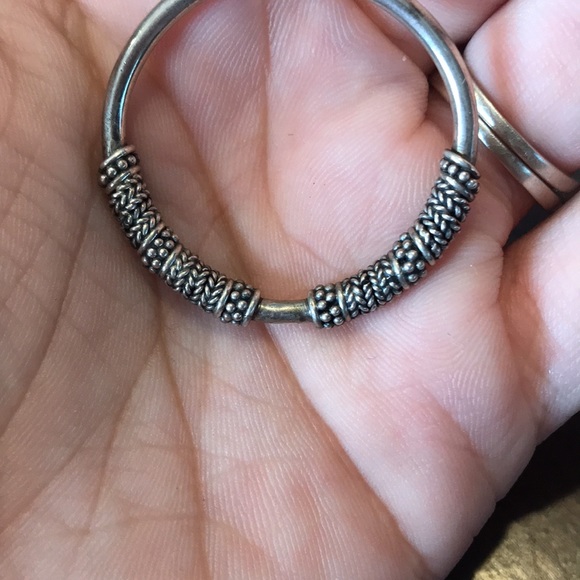 QVC Artisan Crafted Suarti Sterling Silver Hoops - Picture 6 of 6